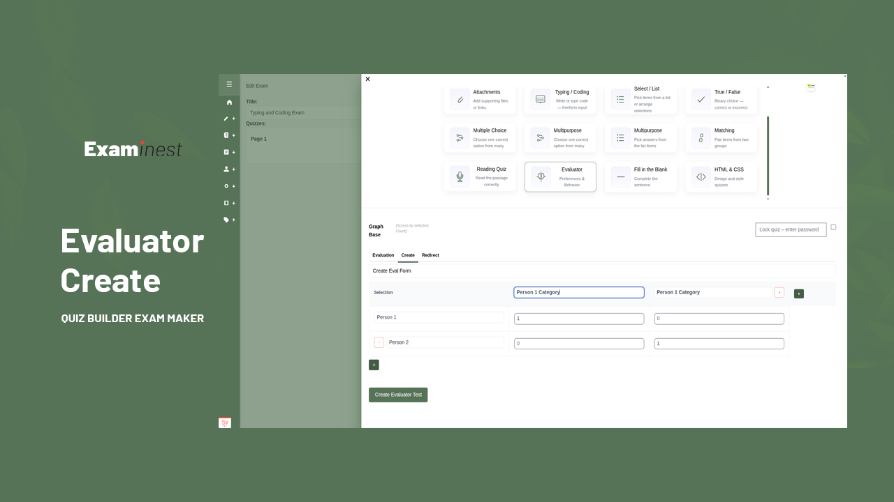 Examinest Quiz Builder Exam Maker