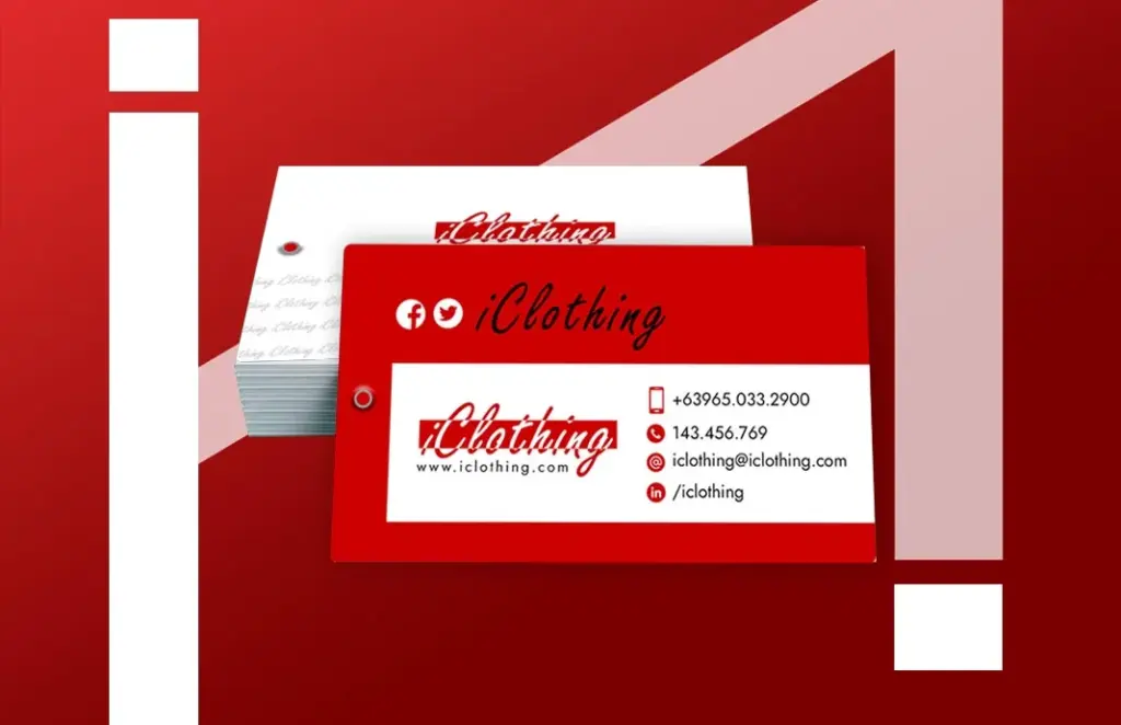 iClothing Business Card